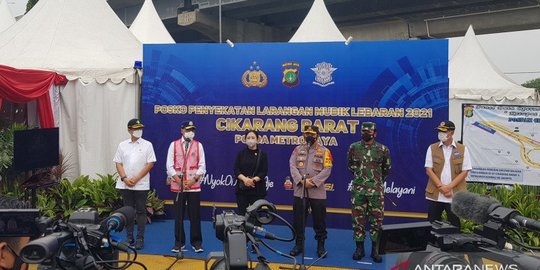 Kapolri Minta Jajarannya Sabar Hadapi Pemudik