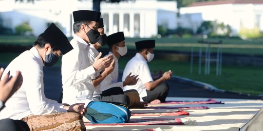 Kedua Kali Presiden Jokowi Tak Gelar Open House, Rayakan Idulfitri Bersama Keluarga