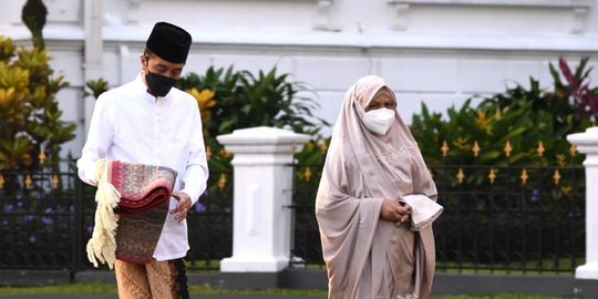 Doa dan Harapan Jokowi di Hari Idulfitri dan Kenaikan Isa Almasih