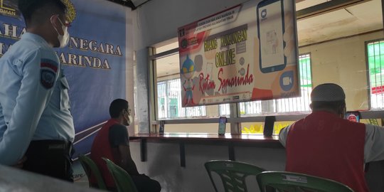 Rayakan Idulfitri, 15 Menit yang Berharga Bagi Warga Binaan Rutan Samarinda