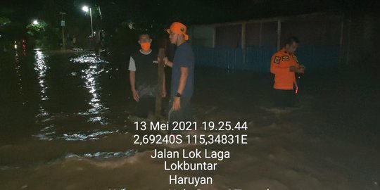 Sungai Satui & Haruyan Meluap, 1.184 Rumah di Tanah Bumbu & Hulu Sungai Tengah Banjir