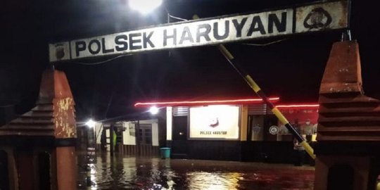 Banjir di Haruyan Hulu Sungai Tengah Surut, Warga Mengungsi Sudah Kembali ke Rumah