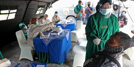 Data Hasil Tes Acak Lima Polda di Pulau Jawa: 3.540 Pemudik Dites, 17 Positif Covid