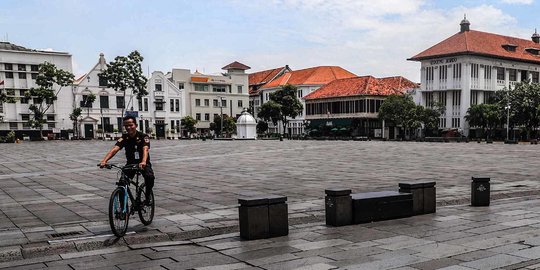 Lebaran H+2, Warga Padati Museum Fatahillah