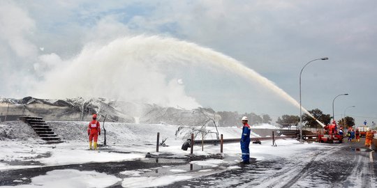 Sebulan Lebih Dirawat, Korban Luka Akibat Kebakaran Pertamina Balongan Meninggal