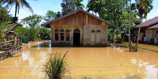 Permukiman Warga 17 Desa di Aceh Barat Tergenang Banjir