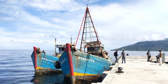 Bakamla Tangkap Kapal Ikan Berbendera Vietnam di Perbatasan RI-Malaysia