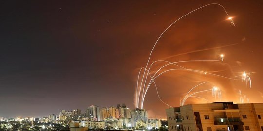 bermula dari isu pengeras suara di al-aqsa, israel kembali bombardir gaza