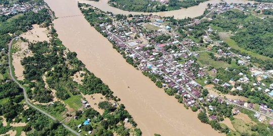 Banjir di Berau Meluas ke 15 Kampung di 4 Kecamatan
