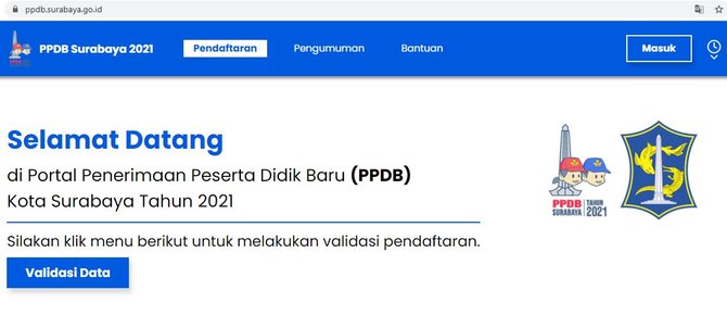 Ppdb smp surabaya tahun 2021