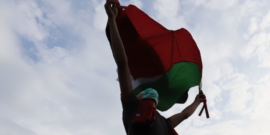 Aksi Bela Palestina di Depan Kedubes AS, Tiga WNA Ditangkap Polisi