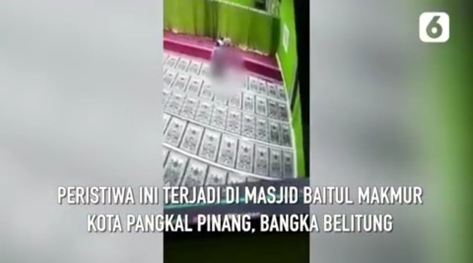 viral aksi pelecehan anak di dalam masjid kini ditangani polisi