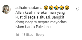 cara anak palestina tenangkan diri saat dideru bom