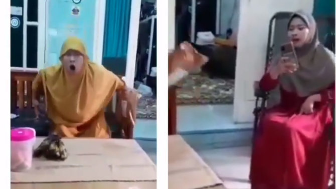 pembelaan emak emak yang memaki dan mengancam
