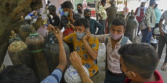 Cara Pemerintah India Menangani Lonjakan Kasus Covid-19