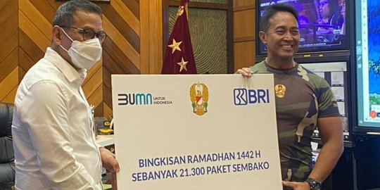 BRI Apresiasi Dedikasi TNI AD dalam Penanganan Covid-19