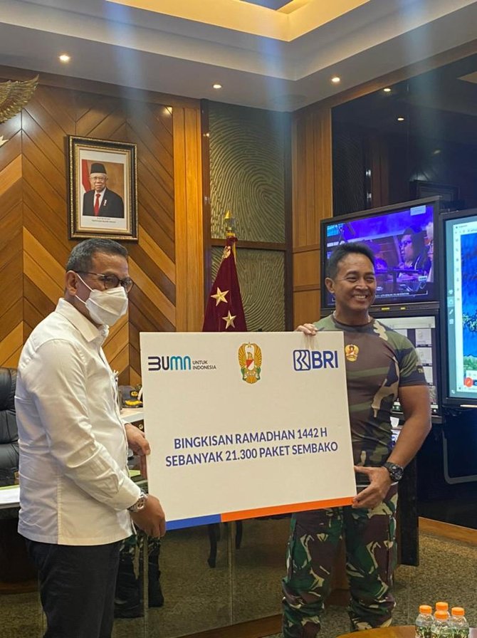 bri apresiasi dedikasi tni ad dalam penanganan covid 19