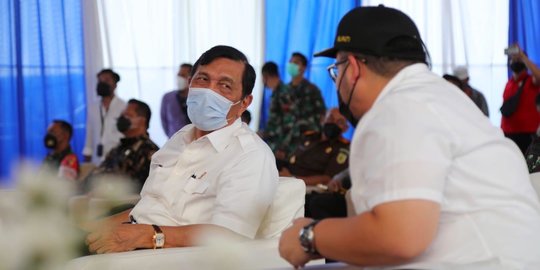 Menko Luhut Minta LKPP Perbanyak Penggunaan Produk Lokal