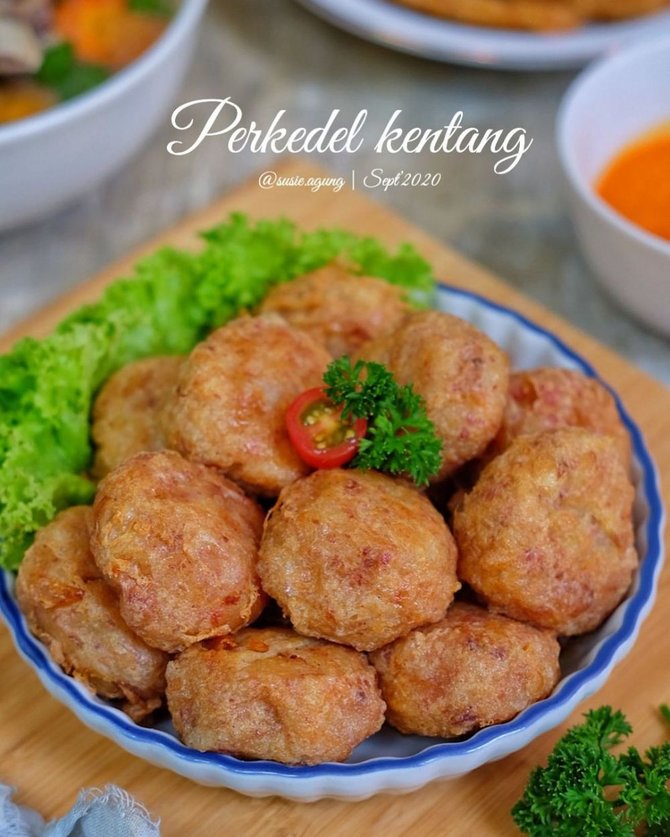 10 resep kreasi perkedel berbagai bahan camilan lezat mudah dibuat