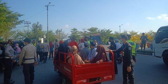 Mau Merayakan Lebaran Topat, Puluhan Warga Luar Mataram Diminta Putar Balik