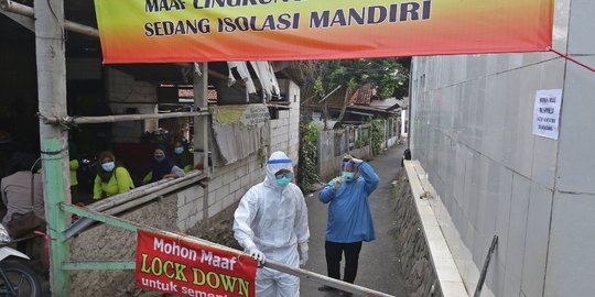 51 Warga Positif Covid-19, RT di Cipayung Terapkan Mikro Lockdown