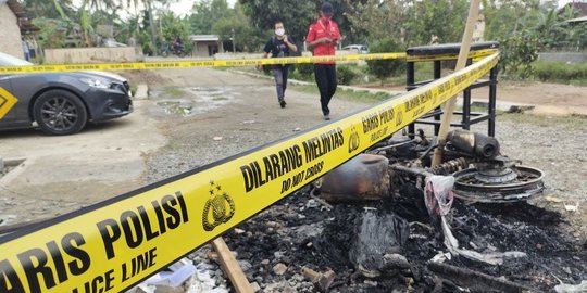 Polisi Tetapkan 10 Orang Tersangka Pembakaran Polsek Candipuro