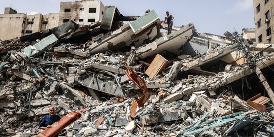 Polisi Gaza Amankan Hampir 300 Rudal Israel yang Gagal Meledak