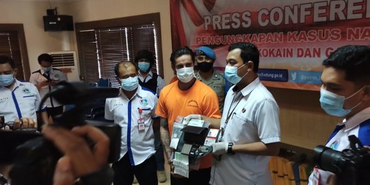 Miliki 94,02 Gram Kokain, Bule Italia di Bali Ditangkap