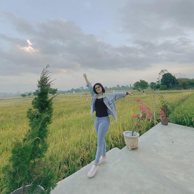 potret polwan cantik vani simbolon mau dijadikan aspri