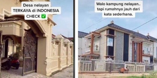 Kampungnya para Sultan di Indonesia, Rumahnya Gedong-gedong Seperti Istana