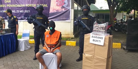 8 Pelaku Penjualan Rokok Ilegal Di Jateng Rugikan Negara Rp407 Miliar Segera Disidang