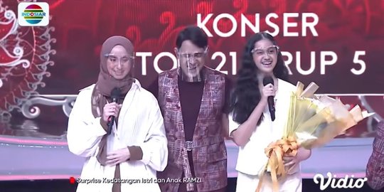 5 Momen Kejutan Ulang Tahun Ramzi Di Lida 2021 Anak Dan Istri Datang Bawa Bunga Merdeka Com