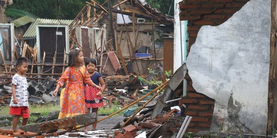 Rumah Rusak Akibat Gempa Blitar di Malang Mencapai 492 Unit