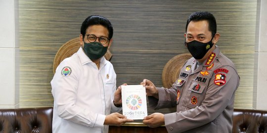 Bertemu Mendes PDTT, Kapolri Pastikan Jajarannya Kawal Penggunaan Dana Desa