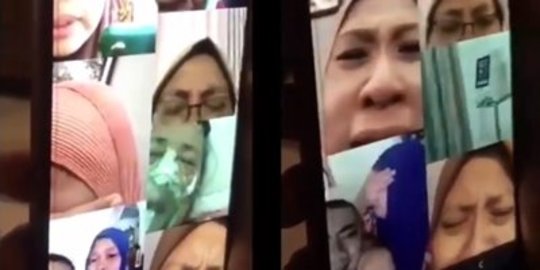 Video Anak Ucapkan Selamat Tinggal ke Ibu Sedang Kritis Via Video Call, Sedih Banget
