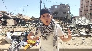 viral bocah palestina ngerap bercerita tentang konflik di negaranya