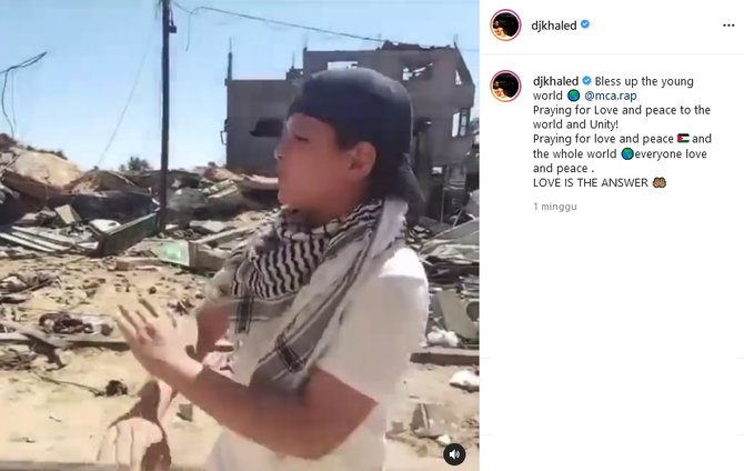 viral bocah palestina ngerap bercerita tentang konflik di negaranya