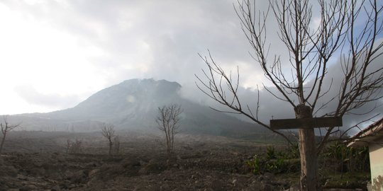 Sunyi Senyap Desa Mati di Kaki Gunung Sinabung