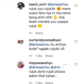 alvin faiz ungkap mau punya anak lagi tanggapan larissa chou banjir doa