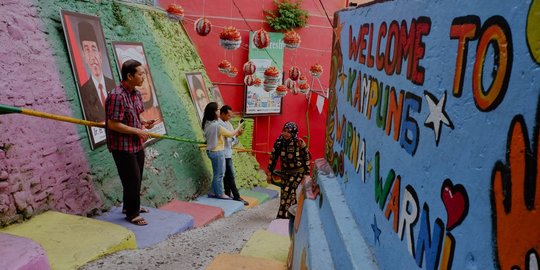 Menyusuri Kampung Warna-Warni Jodipan, Dulu Kumuh Kini Menawan