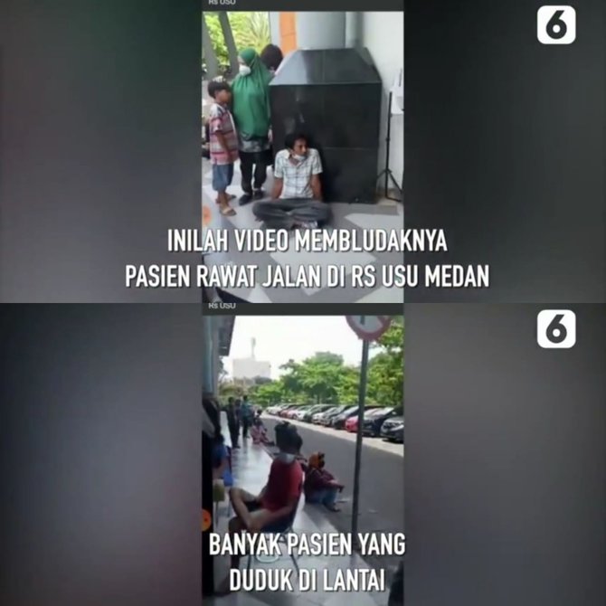 viral antrean pasien di rs usu medan saat pandemi ini tanggapan pihak rumah sakit