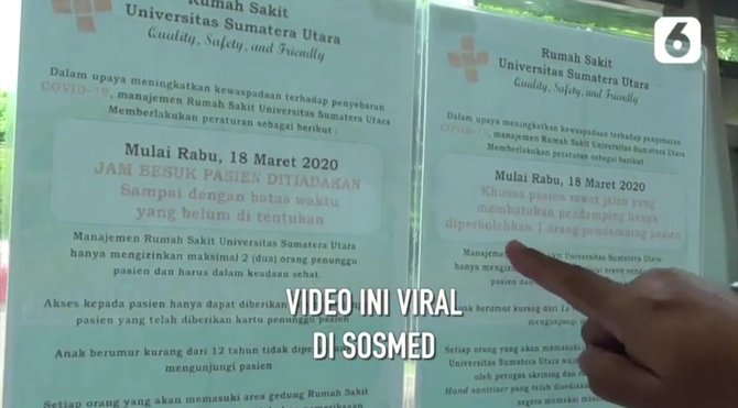 viral antrean pasien di rs usu medan saat pandemi ini tanggapan pihak rumah sakit