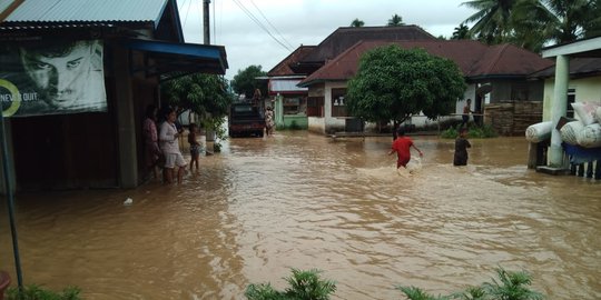 Sungai Lakitan Meluap, 247 Rumah di Muratara Terendam 1,5 Meter