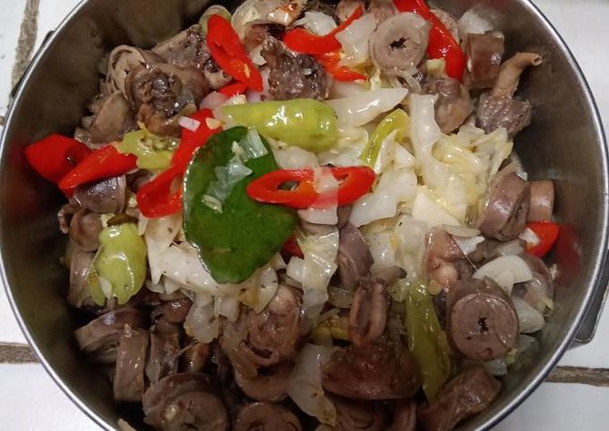resep jeroan sapi dan ayam