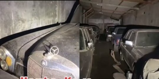 Viral Video Puluhan Mobil Mewah Terbengkalai, Tidak Terurus Penuh Debu