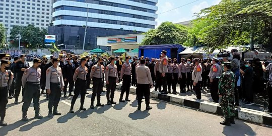 Akan Ada Unjuk Rasa di Gedung Merah Putih KPK, TNI-Polri Mulai Berjaga