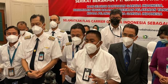 Soal Opsi Pensiun Dini, Serikat Bersama PT Garuda akan Mengadu ke Presiden dan DPR