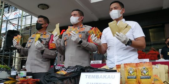 Tembakau Sintetis Produksi Rumah di Pandeglang Beromzet Rp500 Juta