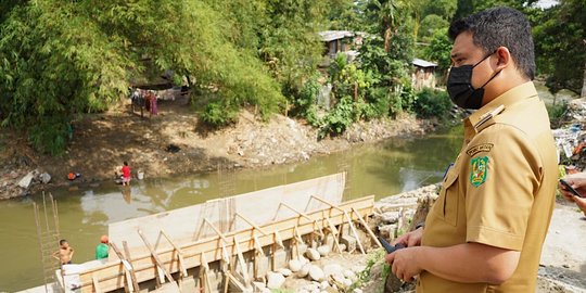 Bebaskan Medan dari Banjir, Bobby Nasution Benahi Sungai