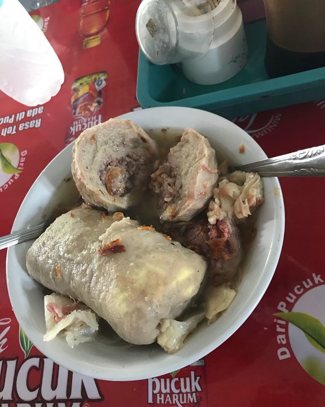 bakso gulung kuliner khas bondowoso